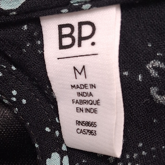 BP Paisley Print Mini Dress With An Open  Back    Size M - Picture 15 of 15